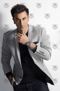 TAG Heuer Brand Ambassador sporting TAG Heuer Aquaracer 500m Calibre 16 Automatic Chronograph Steel Strap Blue Dial