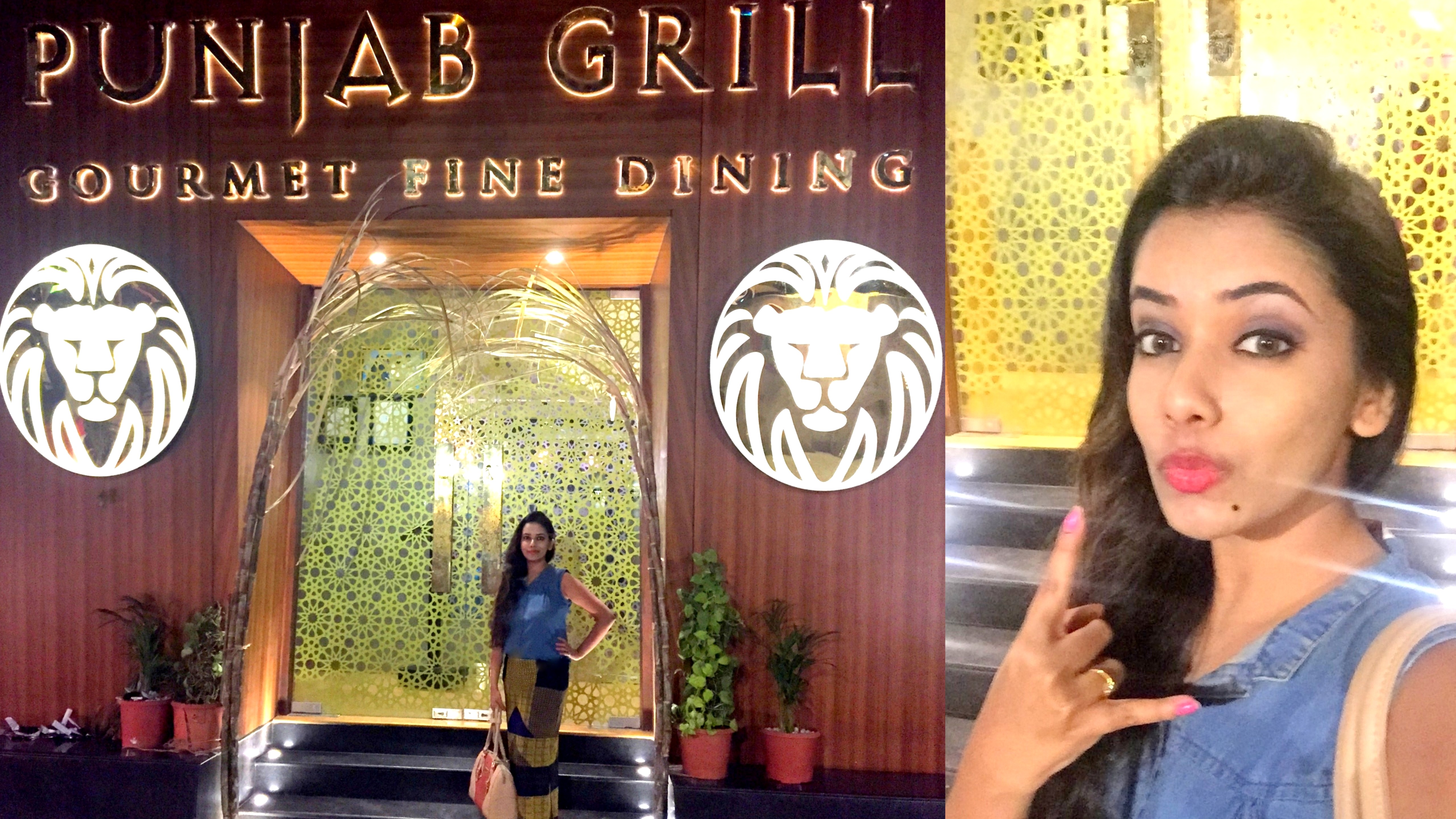 Punjab grill outside collage