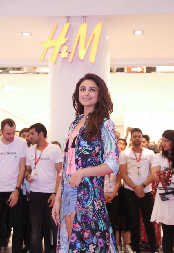 Parineeti Chopra at H&MM Launch spotlightxoxo ritwika gupta