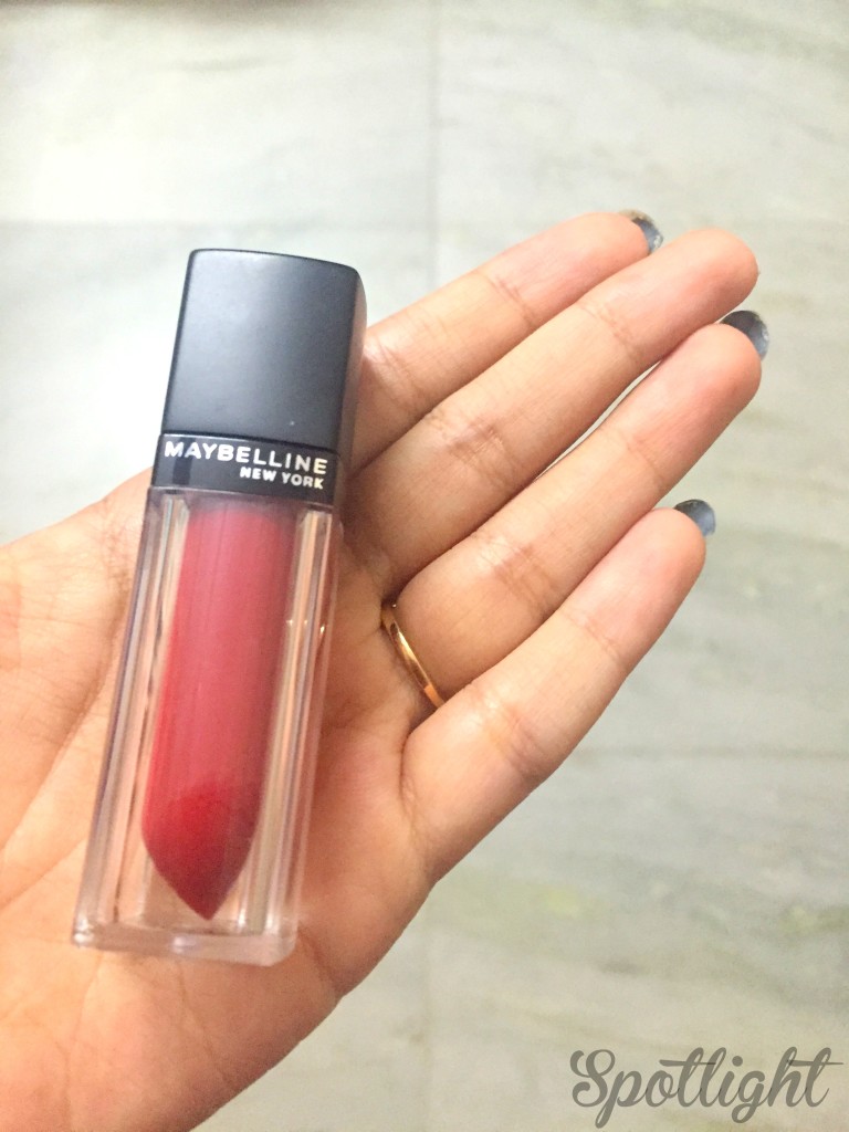 maybelline red lips on ritwika